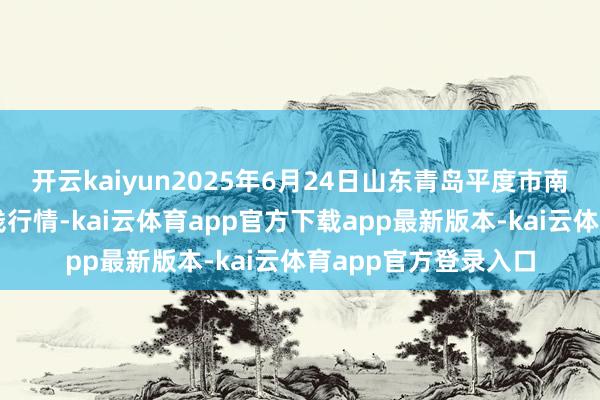 开云kaiyun2025年6月24日山东青岛平度市南村蔬菜批发市集价钱行情-kai云体育app官方下载app最新版本-kai云体育app官方登录入口
